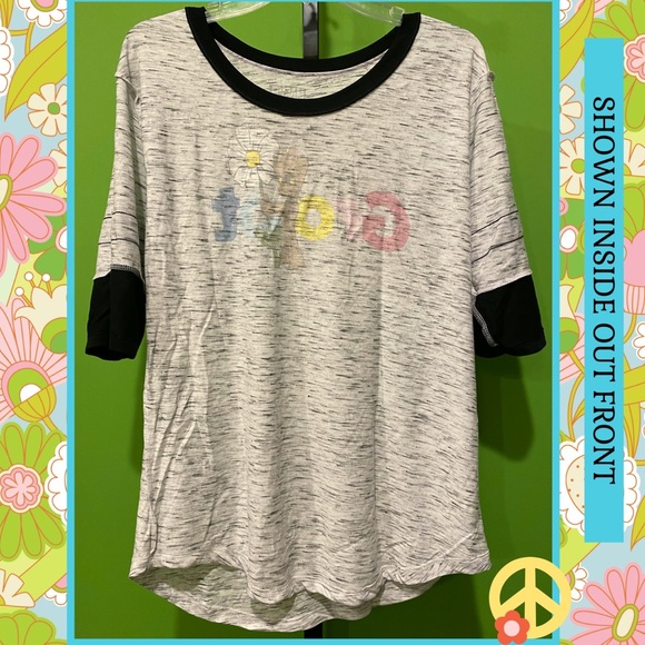 JRS XL NIB FIFTH SUN MARVEL KNIT T SHIRT I AM GROOT ASYM CURVED HEM - Picture 9 of 14